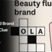 Beauty Fluid Brand Crossword Clue