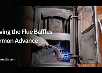 Removing the Flue Baffles on Harmon Advance